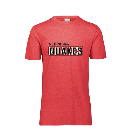 [FTSCUBRD-AS-LOGO1] Decker Men's Tri-Blend T-Shirt - Short Sleeve (Adult S, Red, Logo 1)