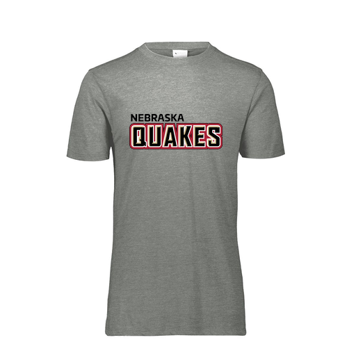 [FTSCUBGY-YS-LOGO1] Decker Youth Tri-Blend T-Shirt - Short Sleeve (Youth S, Gray, Logo 1)