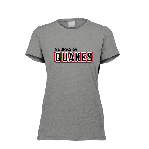 [FTSCUBGY-FAXS-LOGO1] Decker Women's Tri-Blend T-Shirt - Short Sleeve (Female Adult XS, Gray, Logo 1)