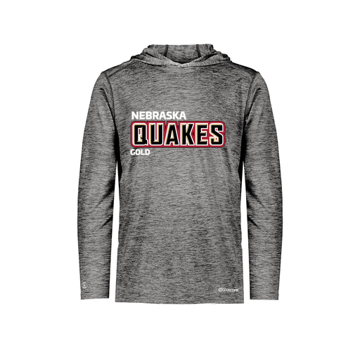 [FOLHCGBK-YS-LOGO3] Decker Youth Charge Hoodie (Youth S, Black, Logo 3)