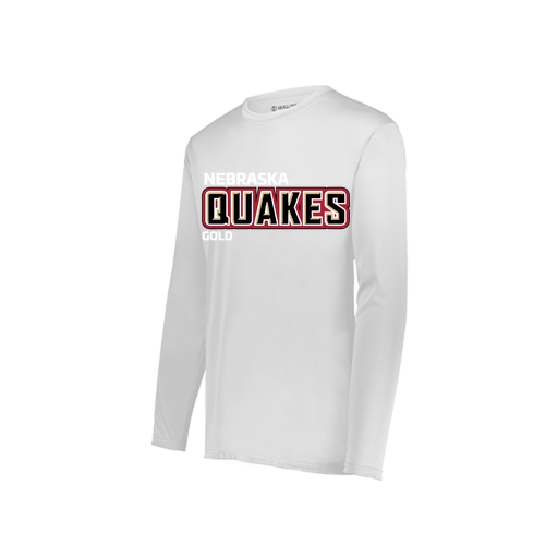 [222822.005.XS-LOGO3] Men's LS Smooth Sport Shirt (Adult XS, White, Logo 3)